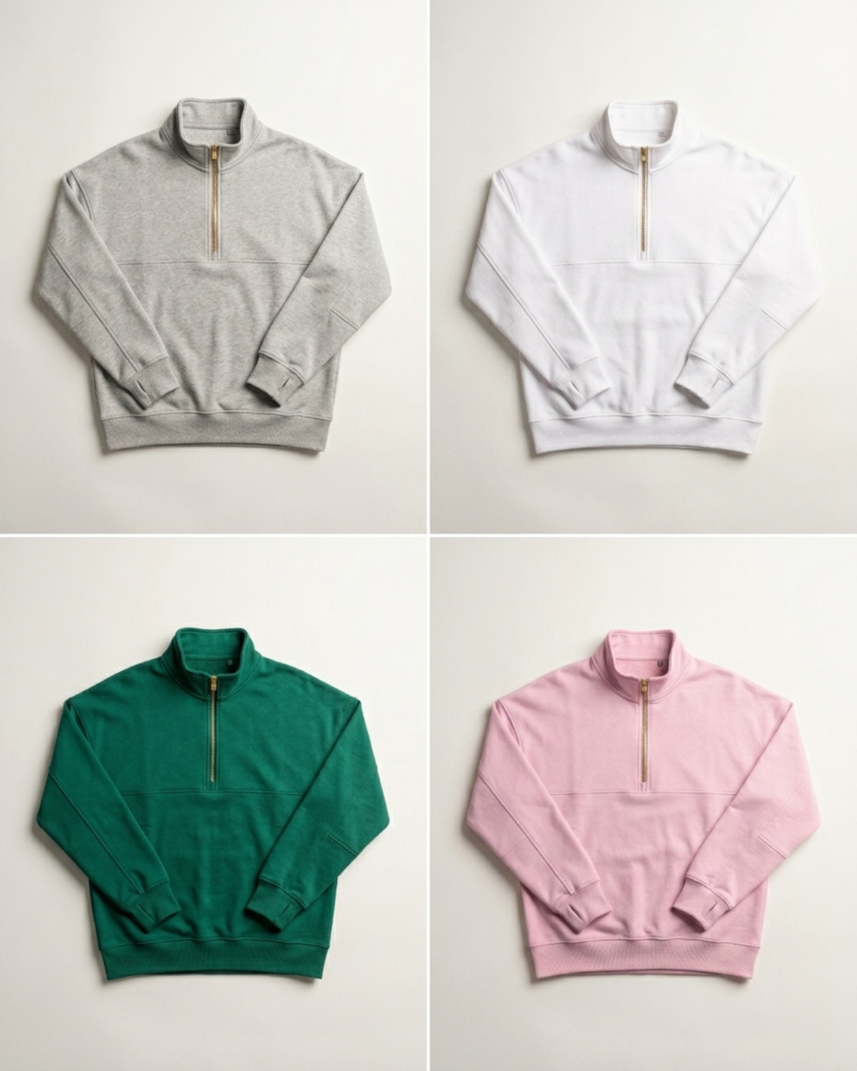 Half Zip Comfy Sweatshirt