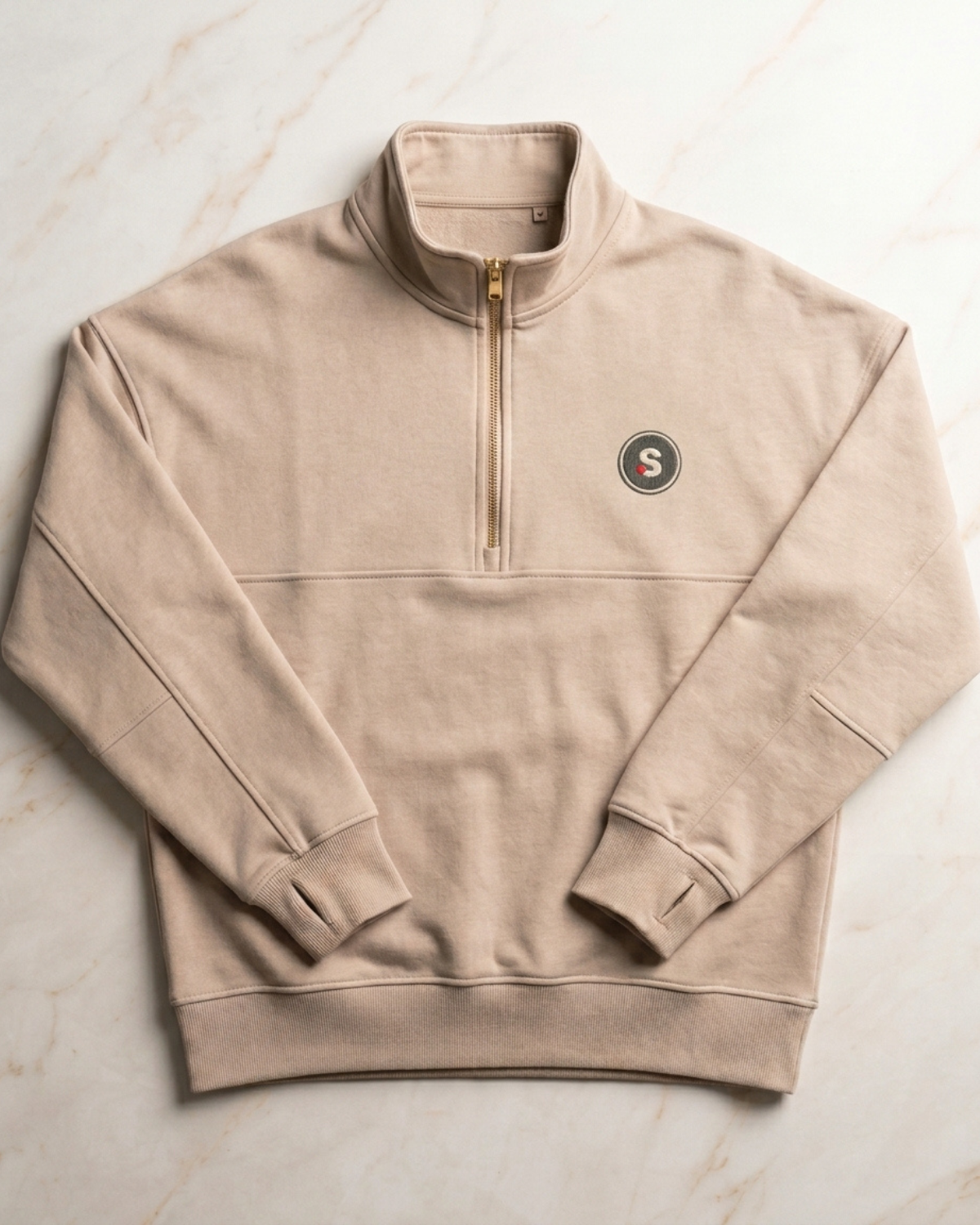 Half Zip Comfy Sweatshirt