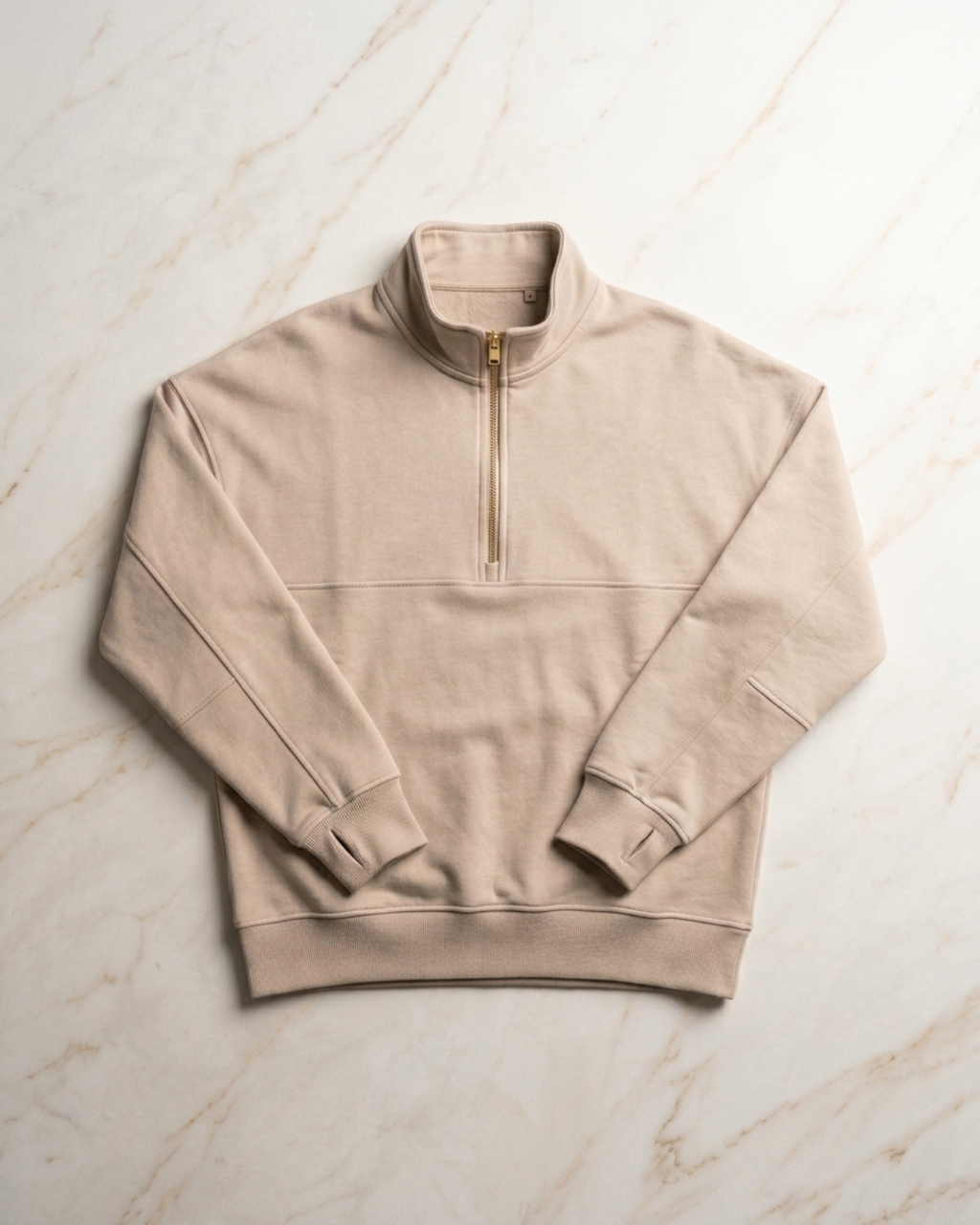 Half Zip Comfy Sweatshirt