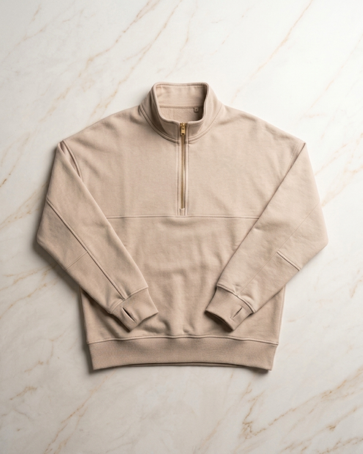 Half Zip Comfy Sweatshirt
