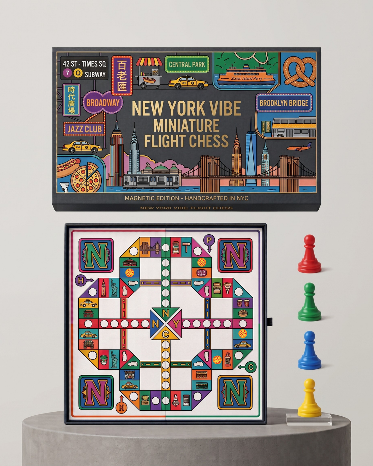 Hong Kong classic -Aeroplane Chess Board Game